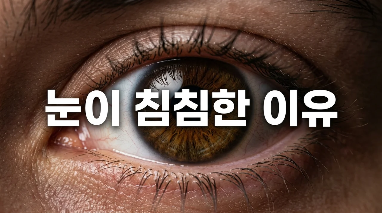 눈이 침침한 이유 6가지와 시력 회복을 위한 필수 가이드
