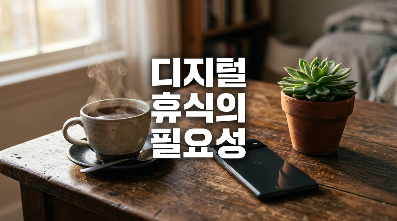 디지털 휴식이 필요한 이유와 효과적인 디지털 디톡스 방법 5가지
