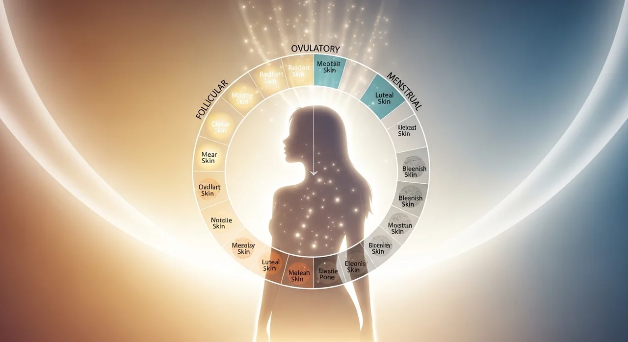 1. 호르몬의 변화: 여성의 피부 주기를 결정하는 핵심