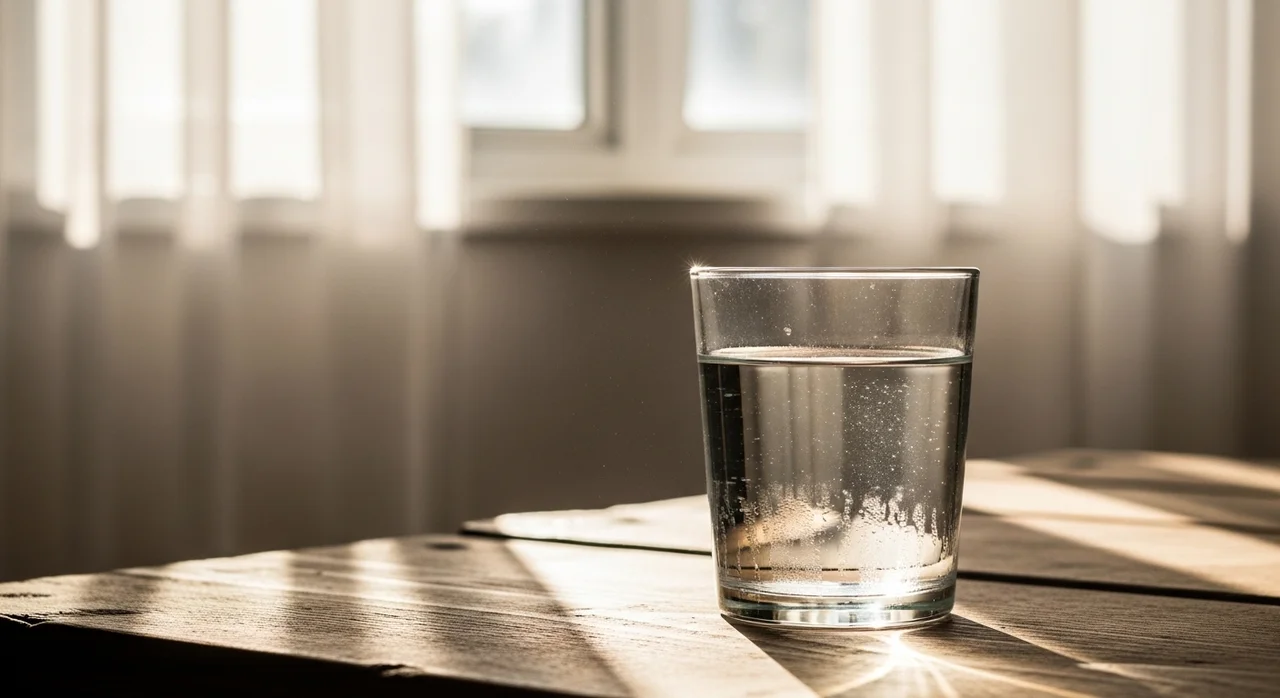 아침을 깨우는 첫 습관, 물 한 잔의 중요성
