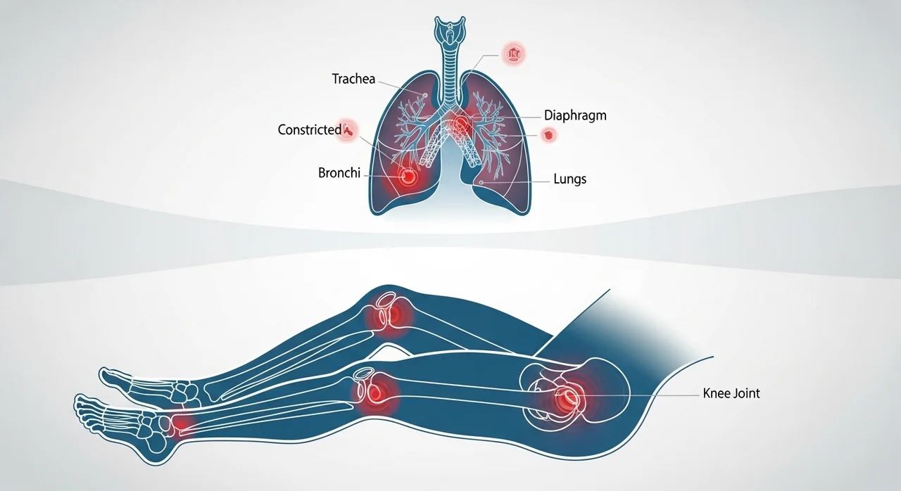 나도 모르는 신체적 질환이 원인일 수 있습니다