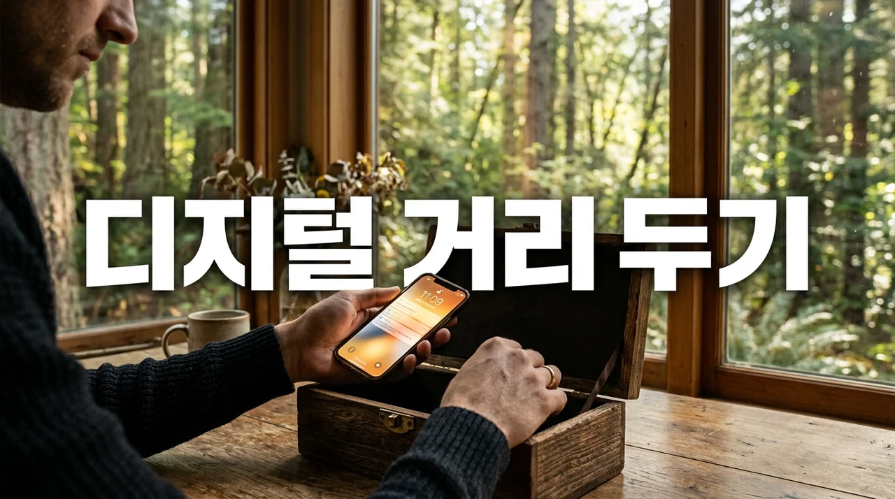 디지털 거리 두는 이유, 뇌 건강과 삶의 질을 바꾸는 5가지 효과