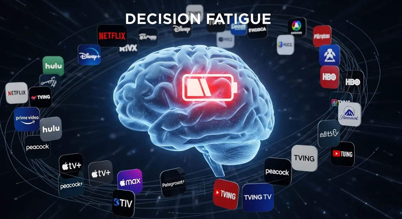 OTT 켜도 안보는 이유 1: 선택의 역설과 마비 상태