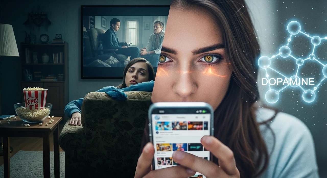 OTT 켜도 안보는 이유 2: 도파민과 숏폼의 영향