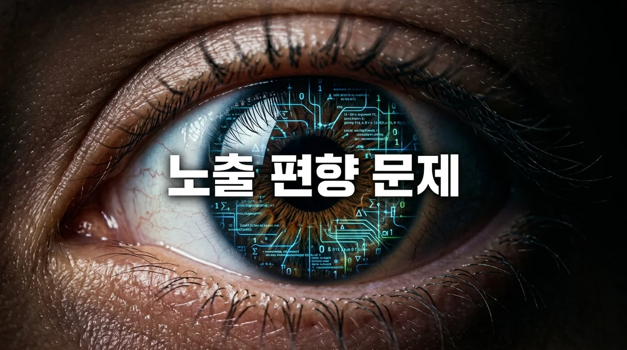 노출 편향 문제: 알고리즘이 만드는 확증 편향의 늪과 해결책