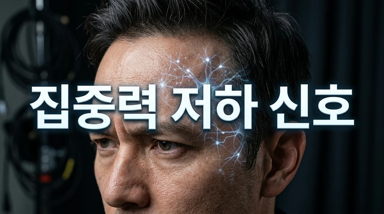 집중력 저하 신호 방치하면 위험! 뇌 건강을 알리는 5가지 경고 증상