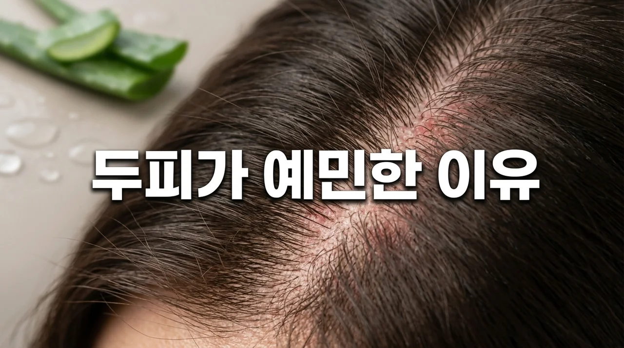 두피 예민해진 이유 5가지와 방치하면 안 되는 위험 신호 및 해결법