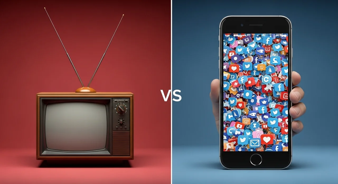 디지털 전환기의 미디어 소비 패턴 변화