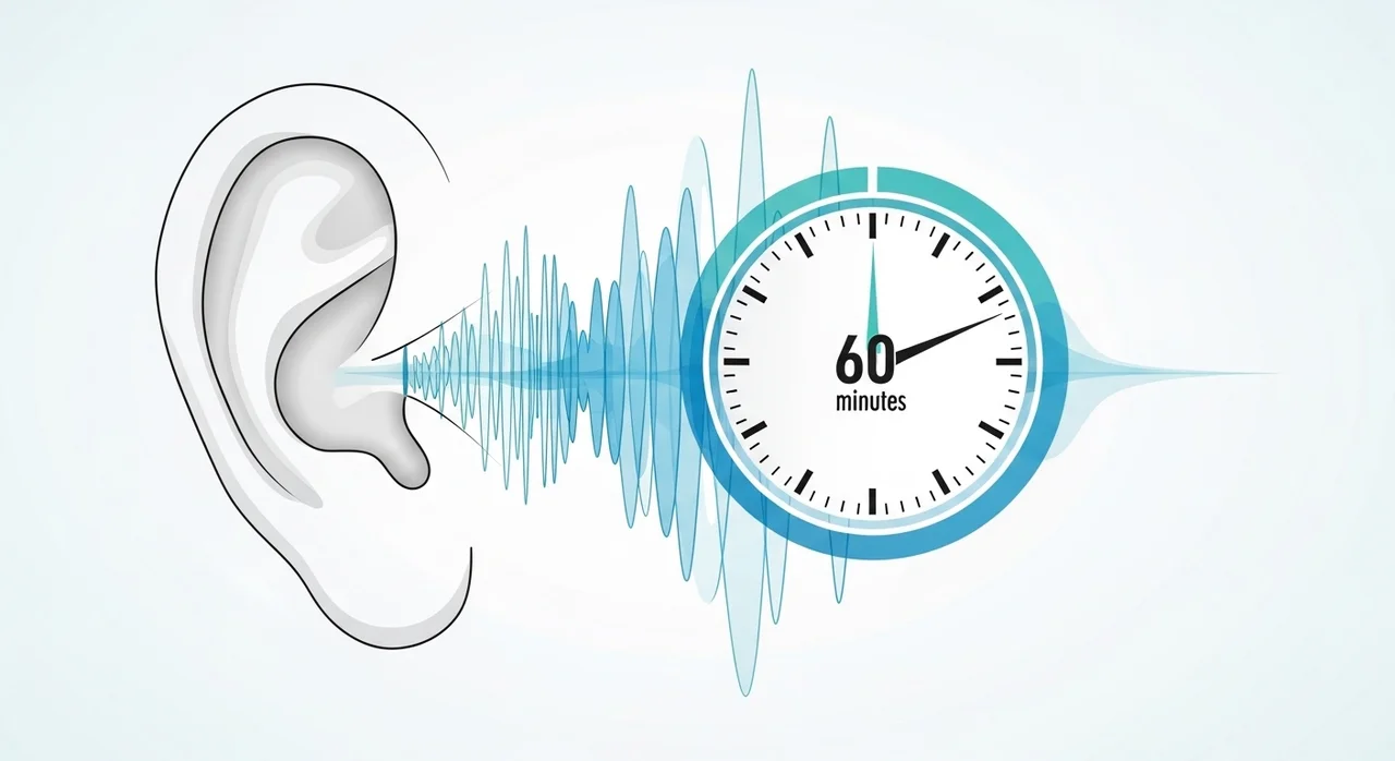 청력 보호를 위해 알아야 할 '60/60 법칙'