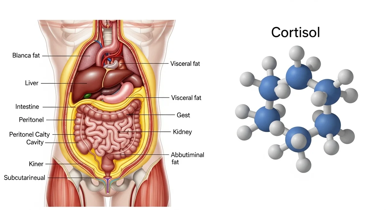 코르티솔과 비만: 왜 스트레스를 받으면 뱃살이 찔까?
