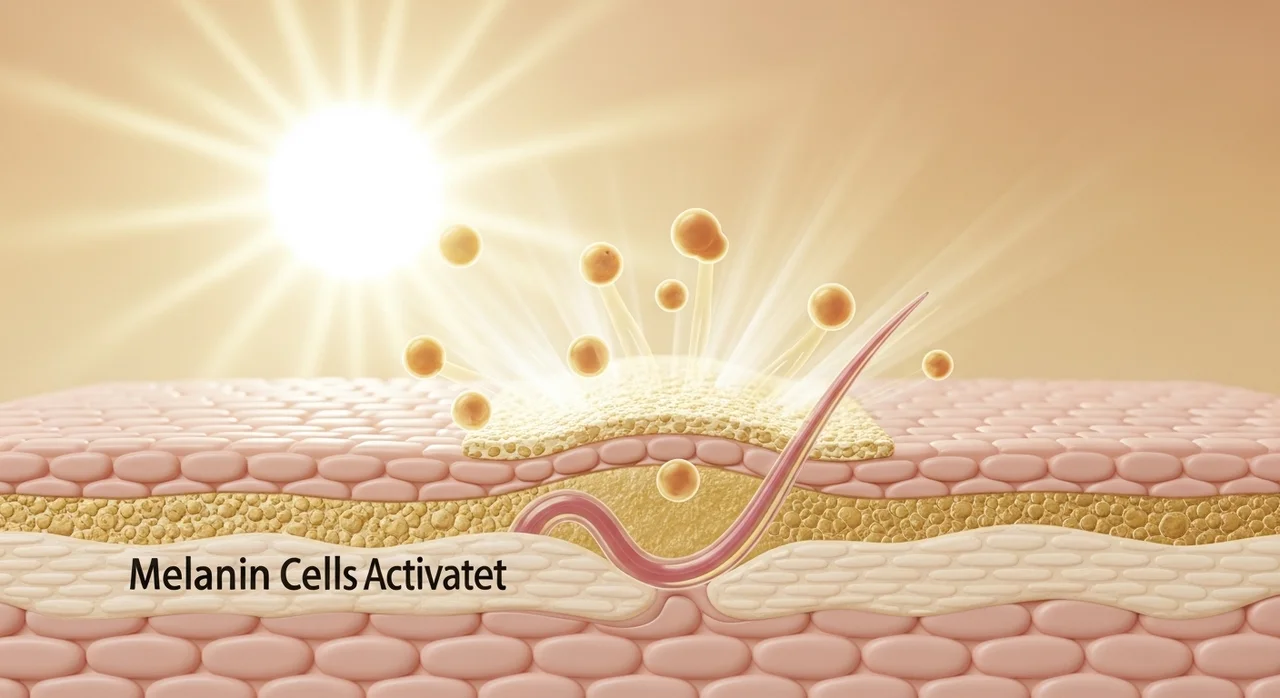 1. 자외선 노출과 멜라닌 색소의 과다 분비