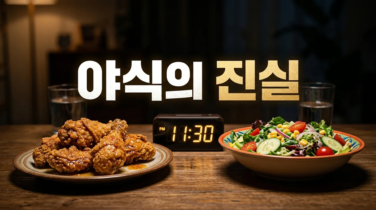 야식 시간 영향, 내 몸을 망치는 밤의 유혹? 건강 최적화 가이드