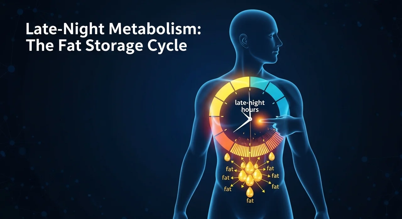 야식 시간 영향이 체중과 대사에 미치는 치명적 결과