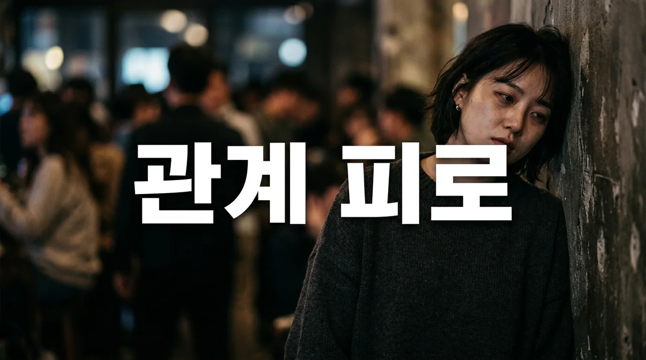 인간관계가 지치는 당신에게: 관계 피로 쌓이는 이유와 심리적 회복법