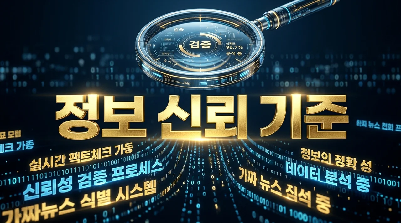 정보 신뢰 기준 변화: 가짜 뉴스 시대에 진실을 가려내는 법