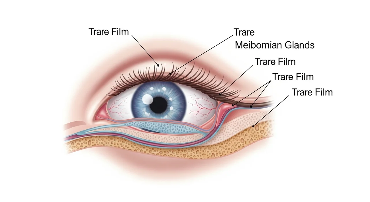 3. 마이봄샘 기능 장애 (눈물 기름층의 문제)