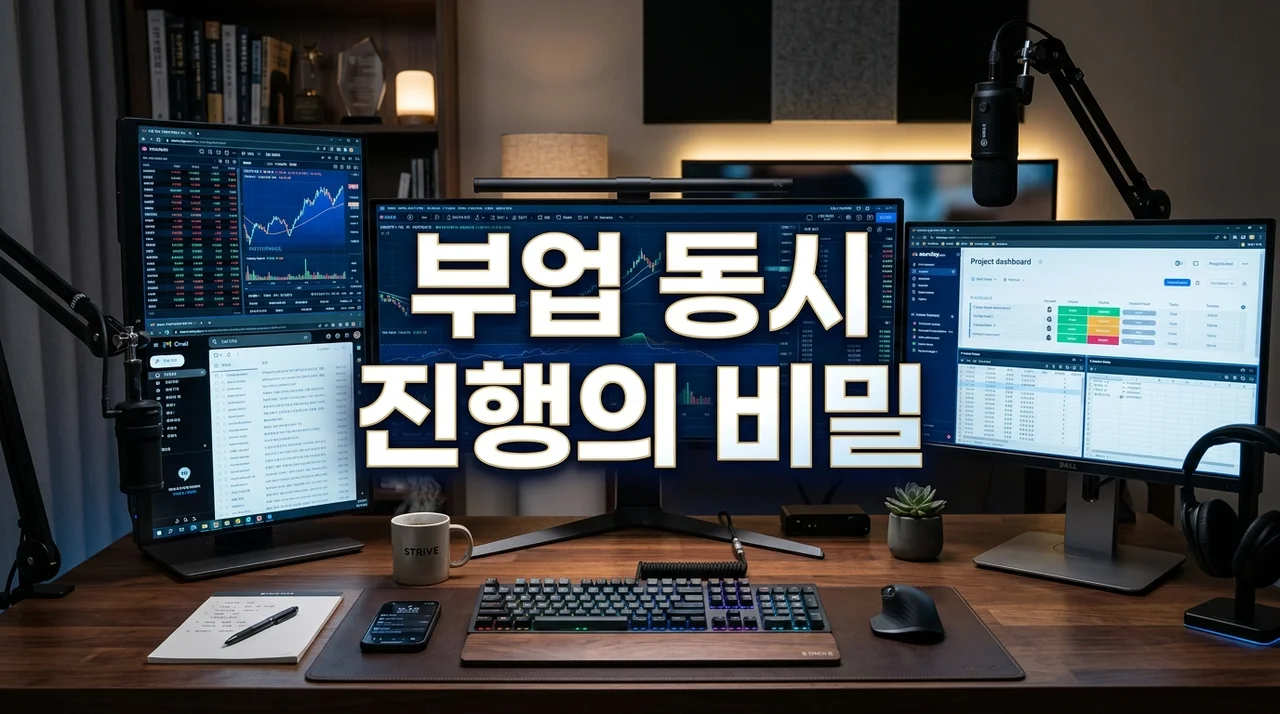 부업 동시에 하는 이유, 수익 극대화와 리스크 관리의 핵심 전략