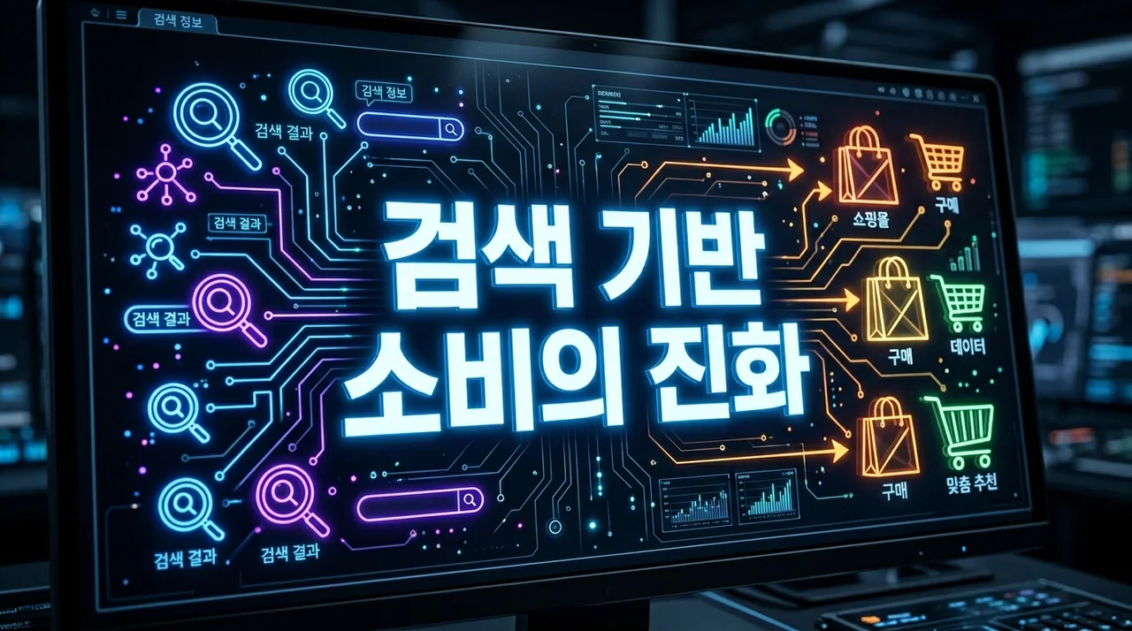 검색 기반 소비 증가: AI와 데이터가 바꾸는 쇼핑 패러다임