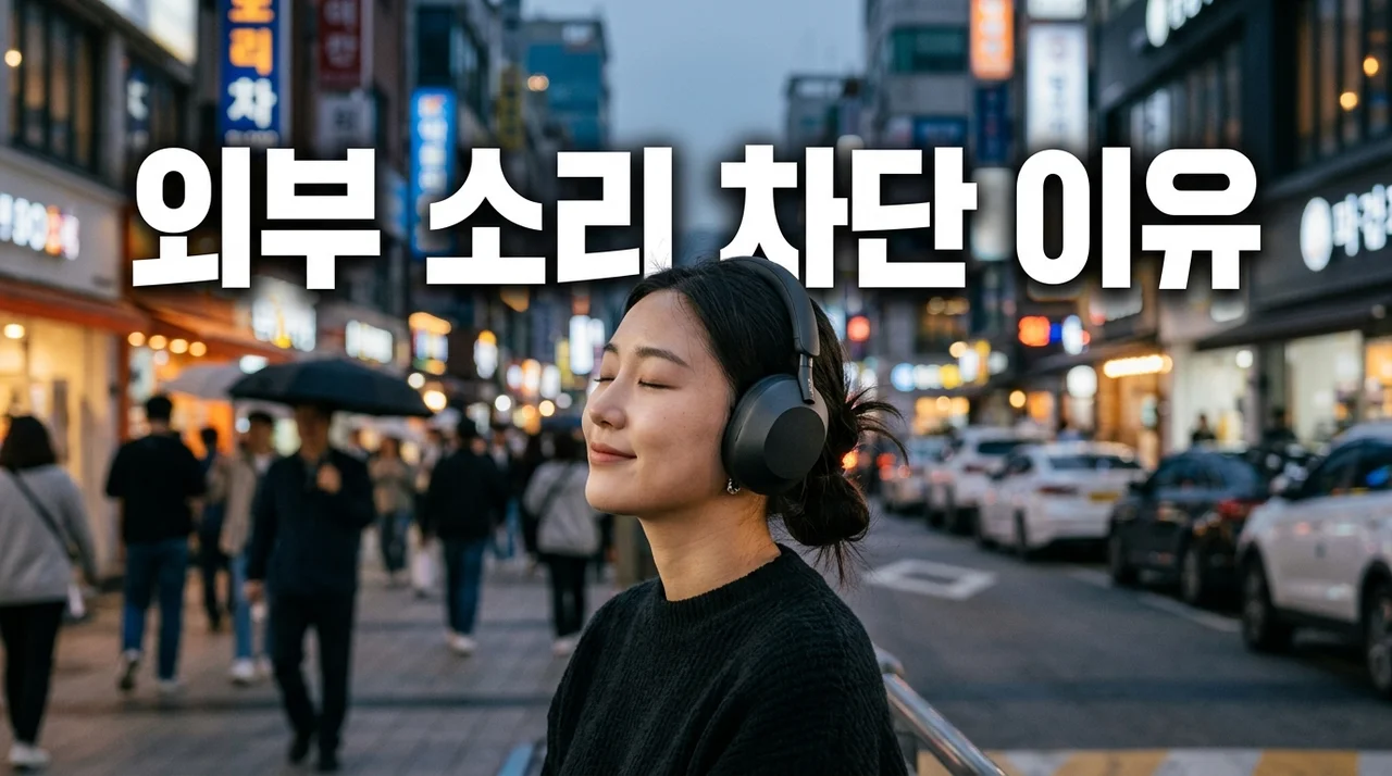 외부 소리 차단 이유와 중요성: 청력 보호부터 업무 효율까지