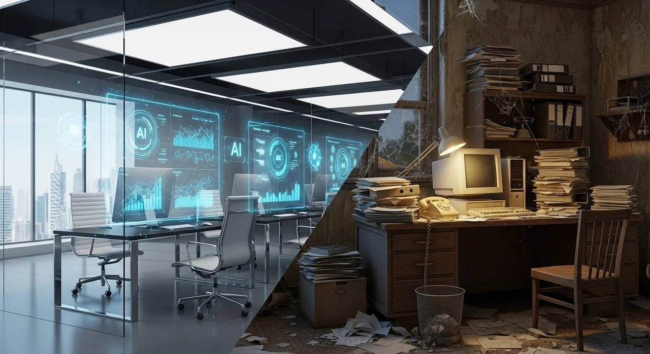 전통적 기업 vs AI 기반 기업: 생존율의 격차