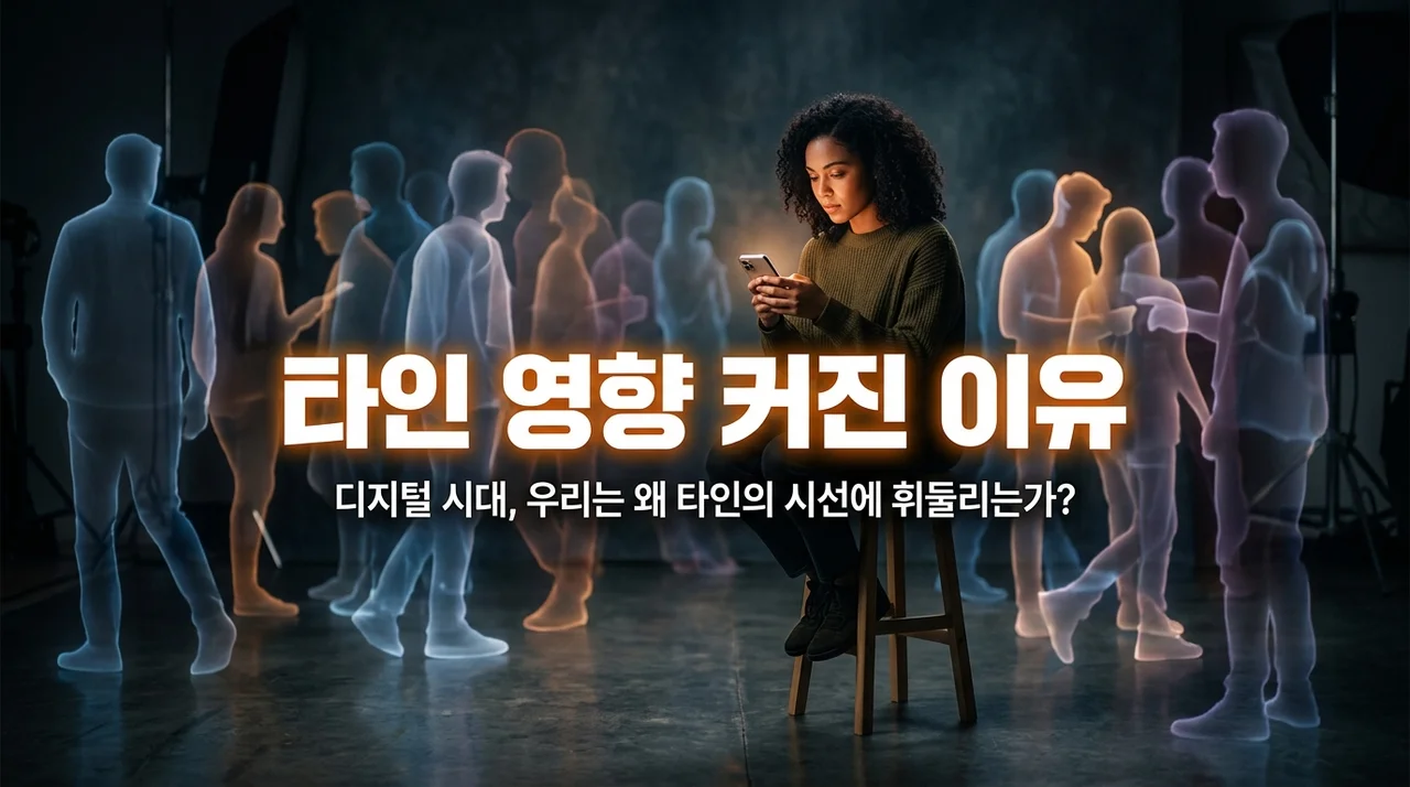 타인 영향 커진 이유: 현대인이 유독 남의 시선을 의식하게 된 5가지 배경