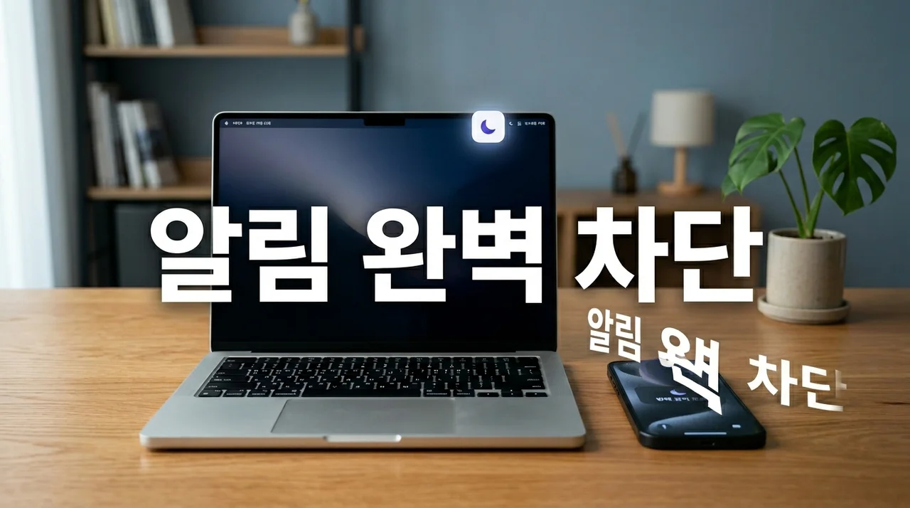 방해금지 모드인데 알림이 뜨는 이유? 아이폰 윈도우 완벽 해결 가이드