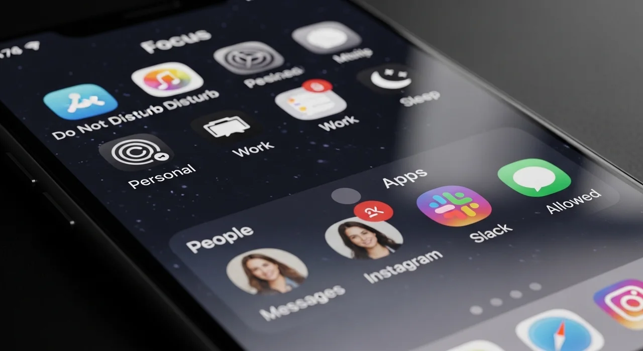 아이폰(iOS) 집중 모드에서 알림이 새어 나가는 이유
