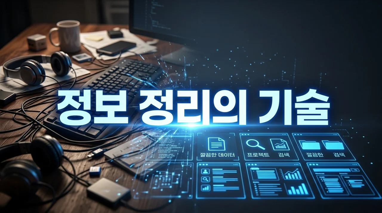 정보 정리가 안 되는 진짜 이유 5가지와 효율적인 관리 방법