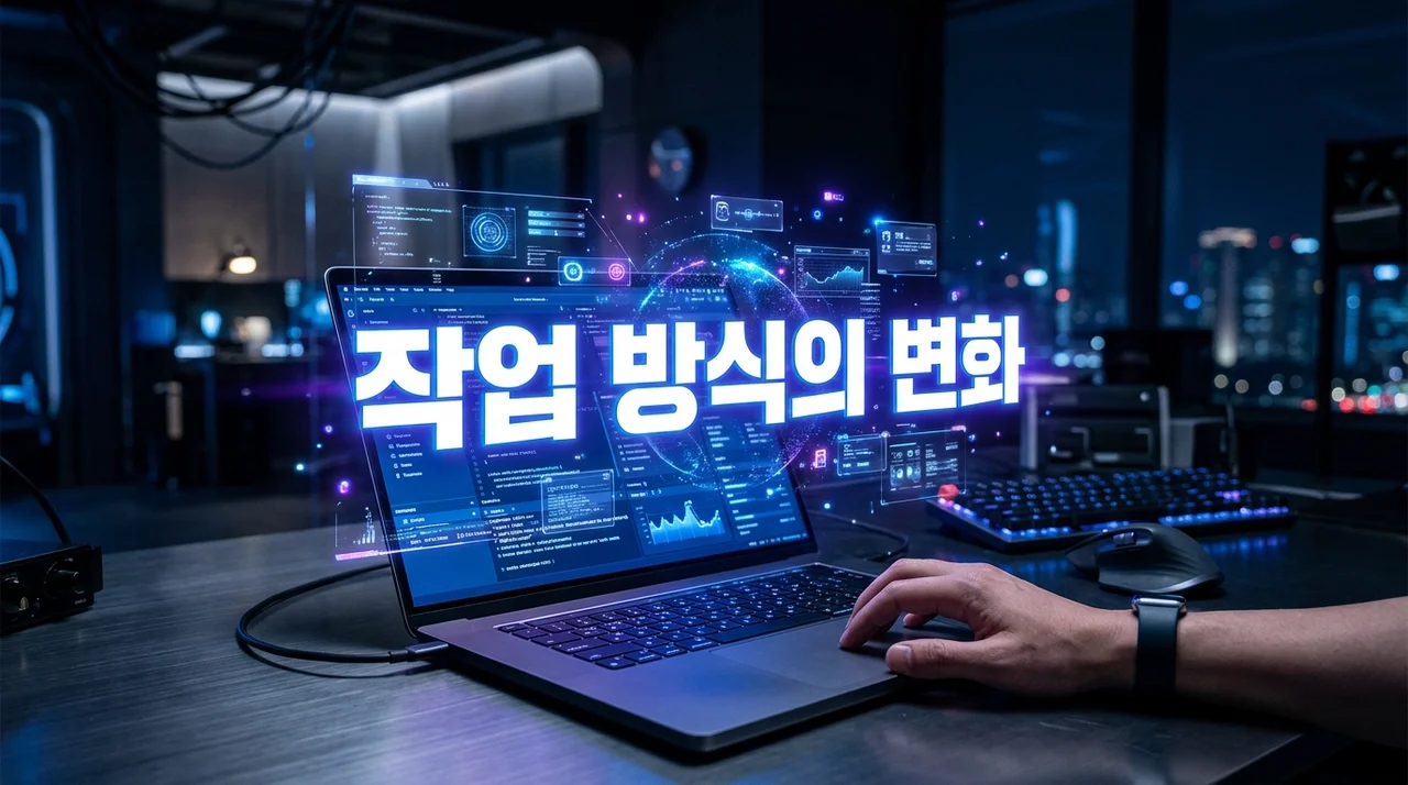 작업 방식 바뀐 이유, AI와 디지털 전환이 가져온 효율의 혁신