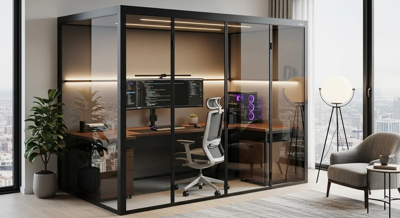 3. 공간의 재구성: 홈 오피스와 방음 솔루션