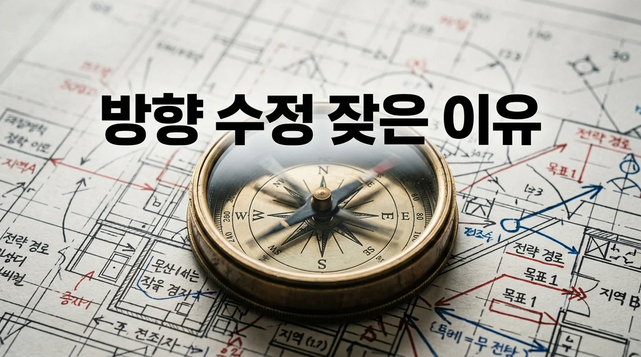 방향 수정 잦은 이유: 프로젝트 성패를 좌우하는 5가지 핵심 요인과 해결책