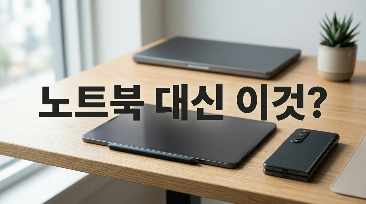 요즘 노트북 덜 쓰는 이유, 태블릿과 스마트폰이 바꾼 디지털 생태계