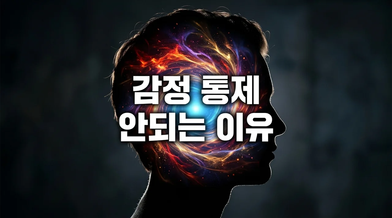 감정 통제가 어려운 이유 5가지와 실전 조절 방법 가이드