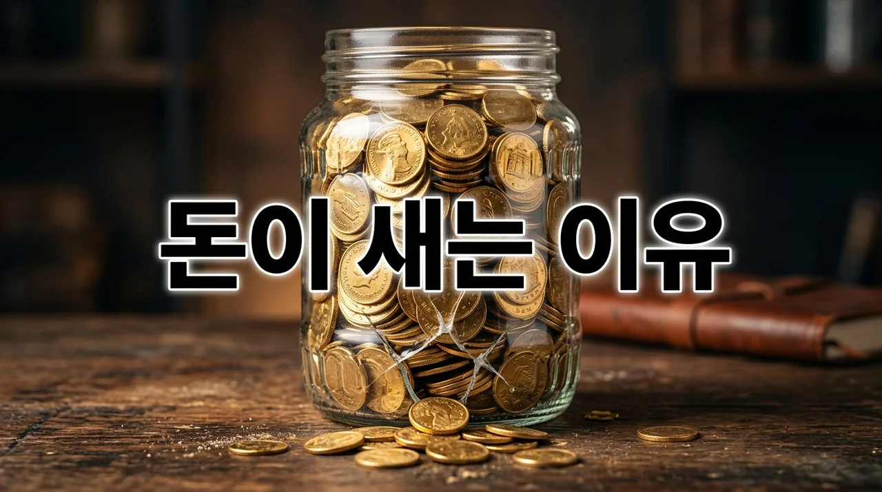 돈은 버는데 왜 안 모일까? 돈 들어와도 남지 않는 이유 5가지와 해결책