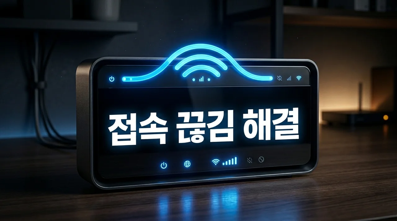 인터넷 접속 끊김 불안 100% 해결! 원인별 안정화 완벽 가이드