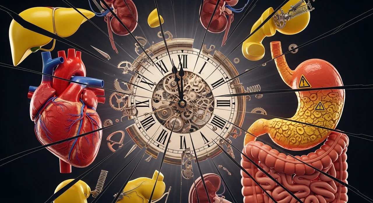 생활 리듬 파괴가 신체 건강에 미치는 치명적인 영향