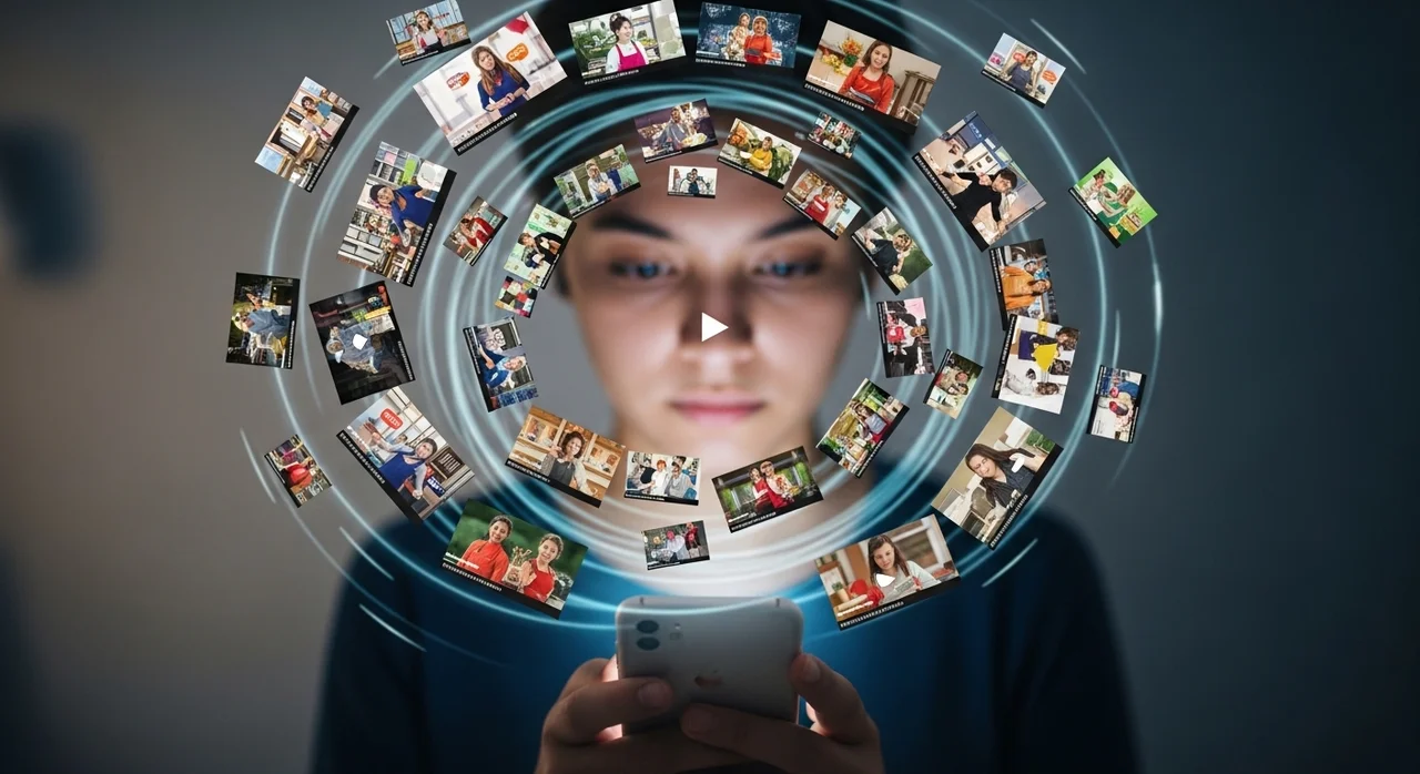 현대인이 짧은 영상에 열광하는 현상