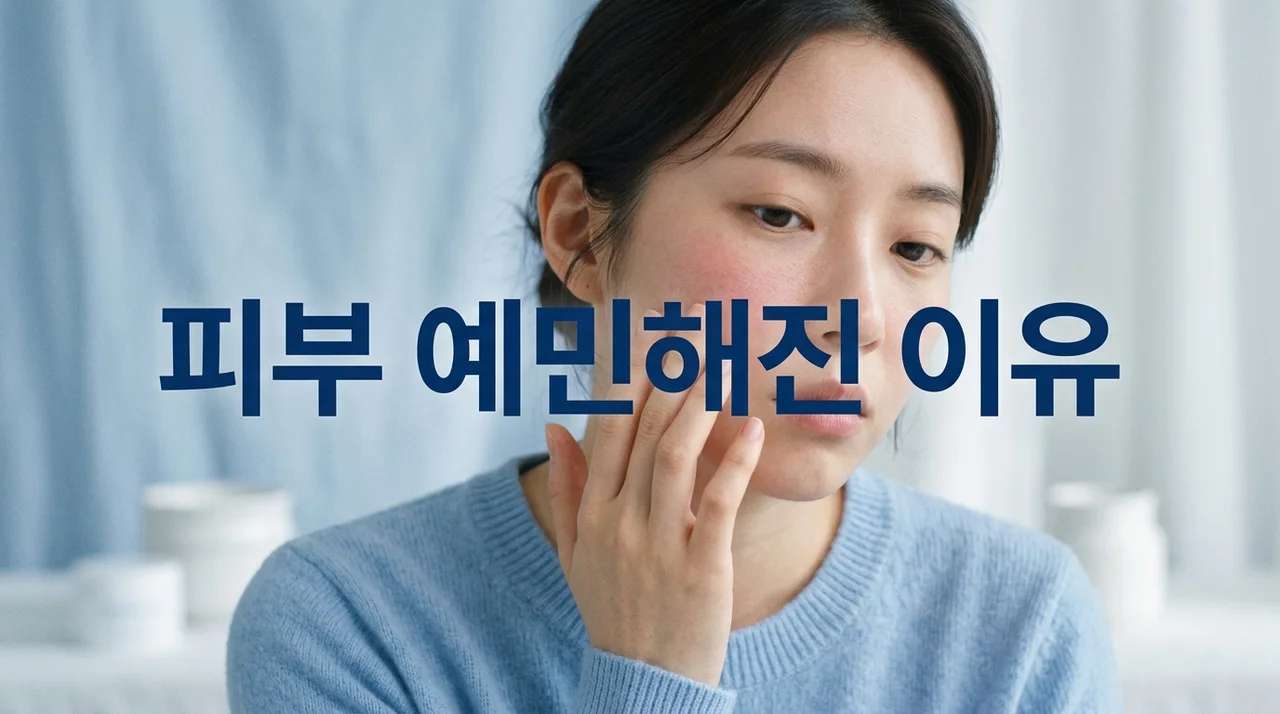 갑자기 피부 예민해진 이유 5가지와 손상된 장벽 복구 솔루션