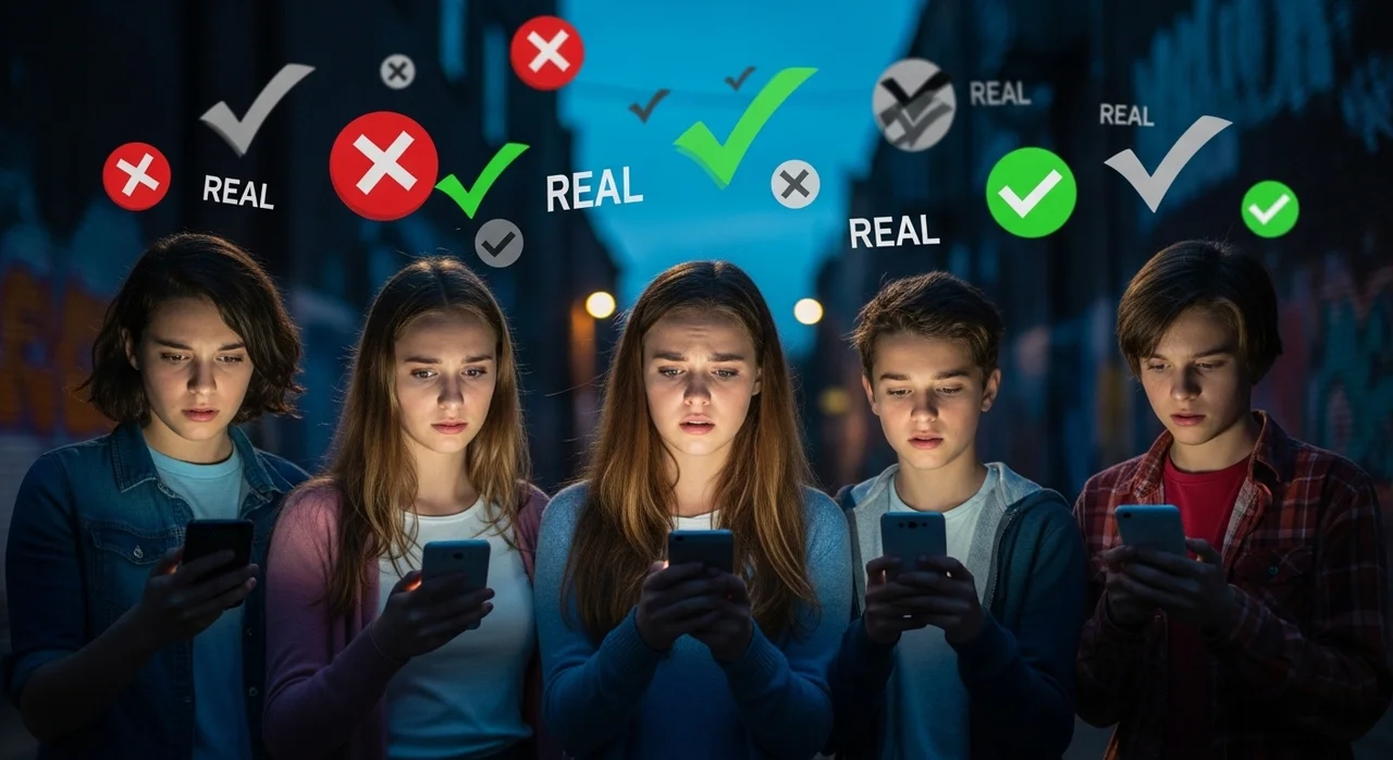 미래 세대의 위기: 10대들의 디지털 리터러시