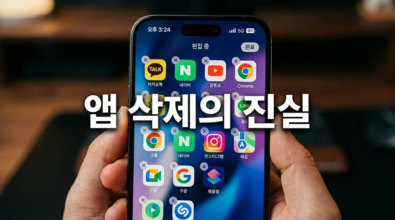 앱 깔았다 지우는 이유 5가지와 스마트폰 앱 관리 효율 극대화 꿀팁