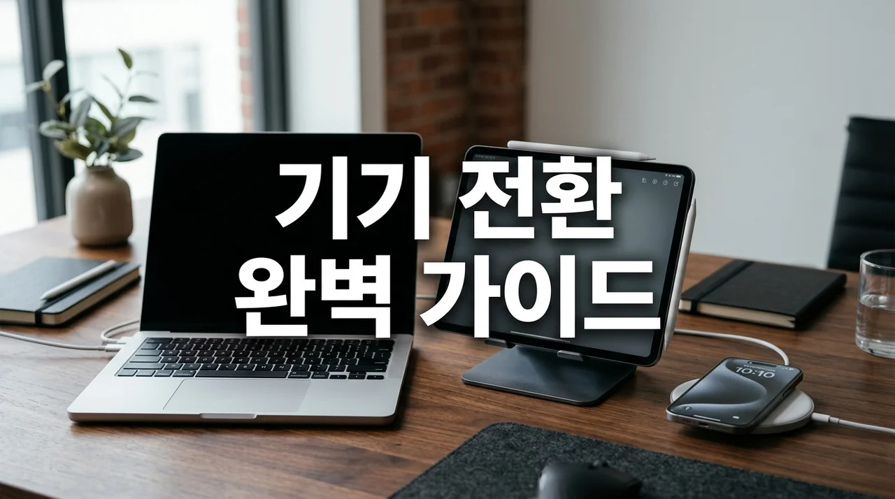 기기 전환 잦은 이유, 멀티태스킹 시대의 효율적인 기기 활용법