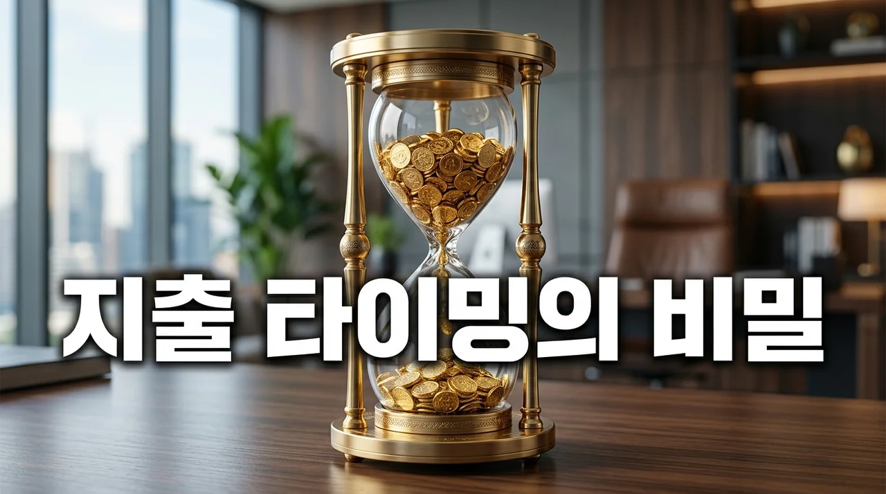 지출 타이밍 중요해진 이유: 현금 흐름을 바꾸는 재테크 골든타임