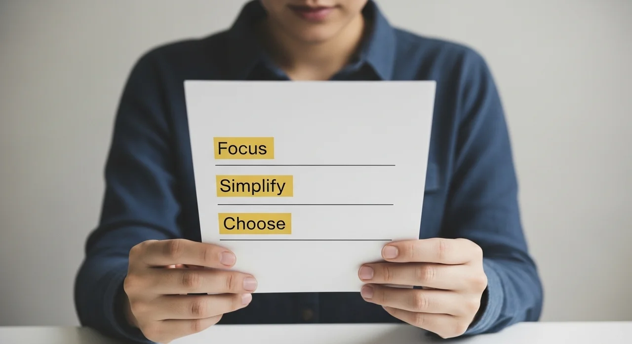 인지적 부담을 줄이는 선택지 제한 전략