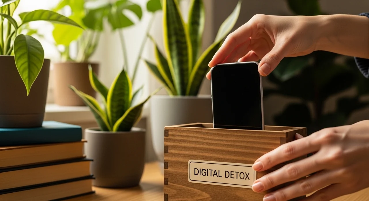 불안감을 해소하고 디지털 디톡스하는 법