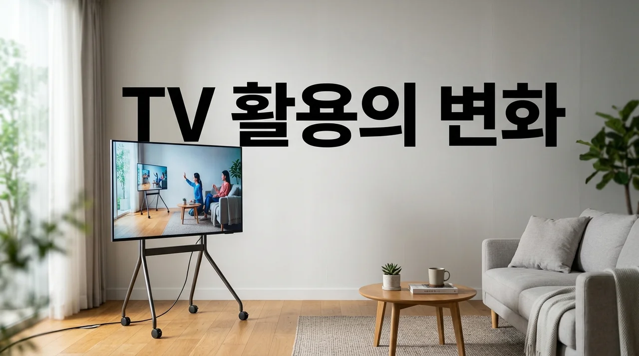 TV 활용 낮아진 이유 5가지와 2024년 디스플레이 트렌드 분석