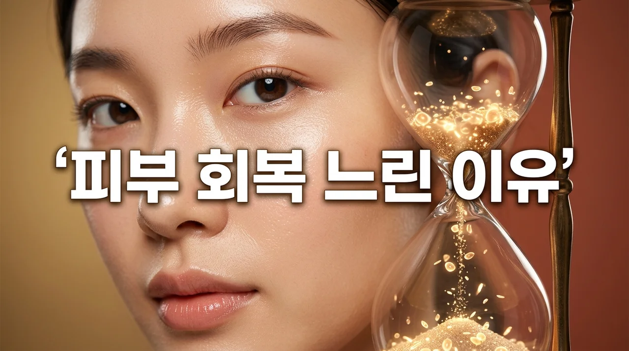 피부 회복 느린 이유 5가지와 재생 속도 높이는 생활 습관 가이드