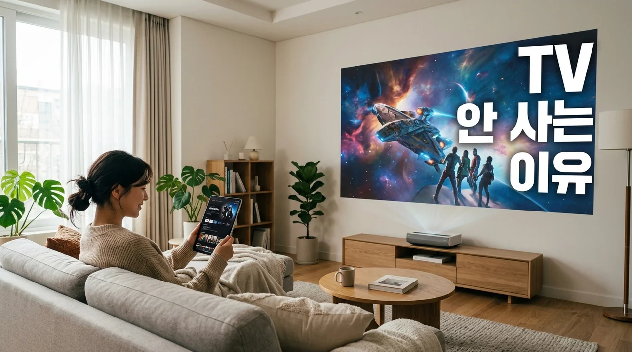 TV 구매 줄어든 이유, 거실의 주인이 바뀐 5가지 결정적 원인