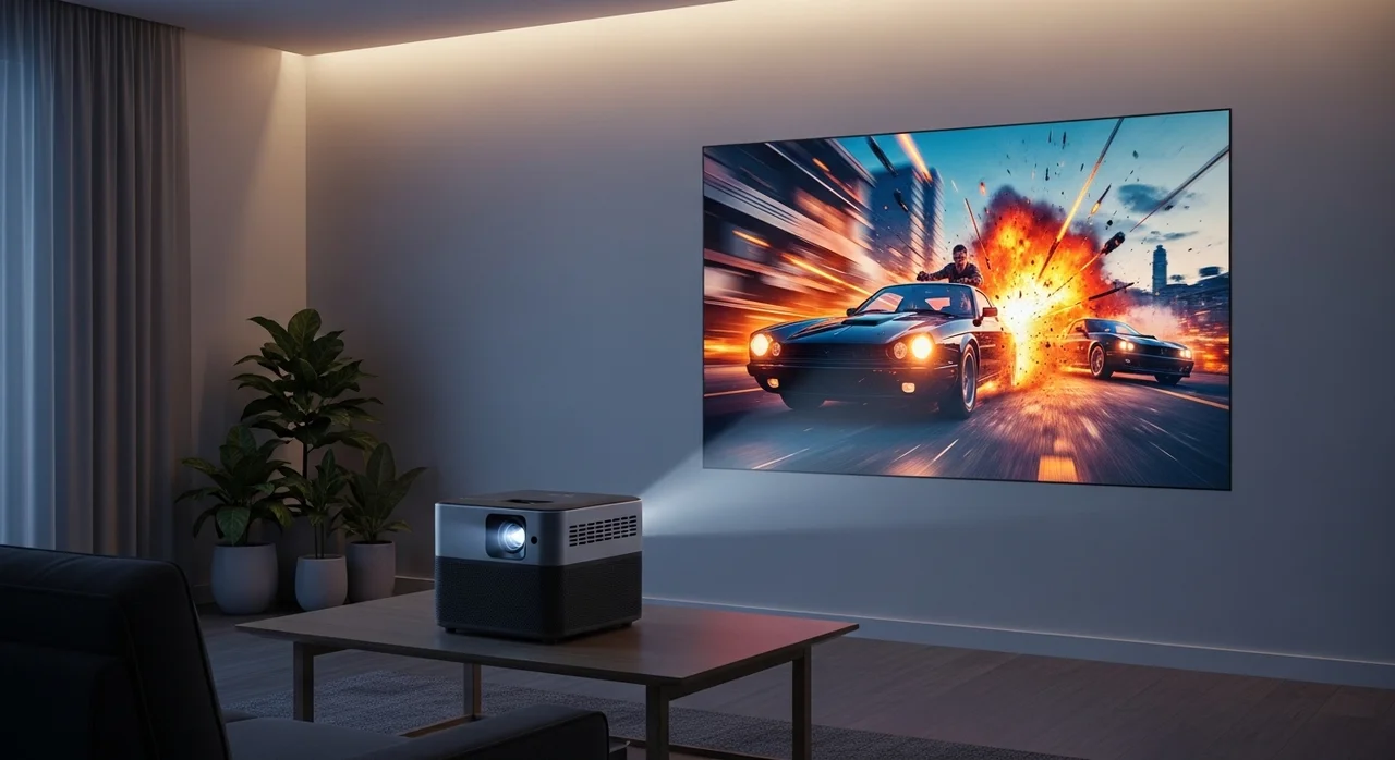 TV의 강력한 대안: 빔 프로젝터와 고성능 모니터