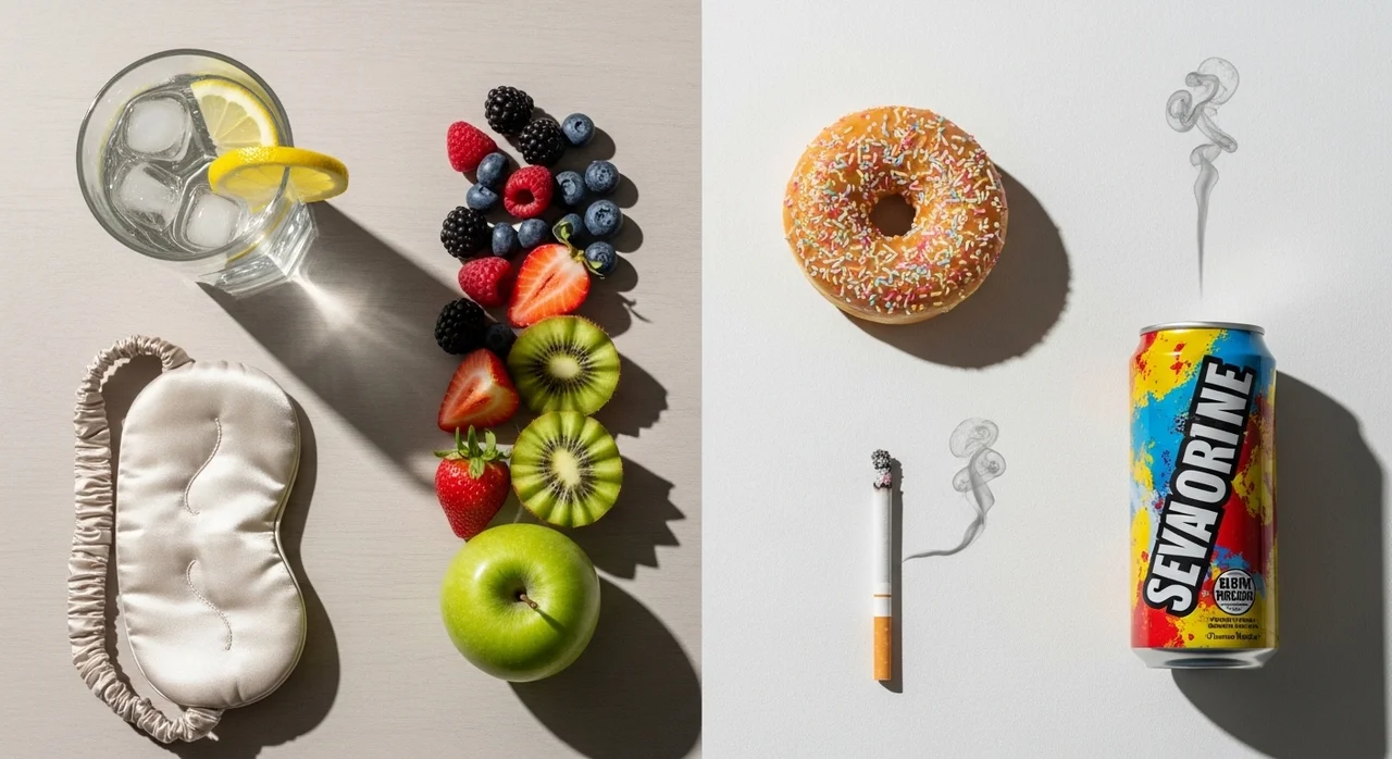 생활 습관이 피부 탄력에 미치는 영향