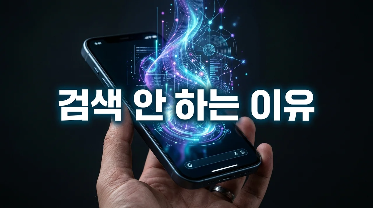 요즘 검색 덜 하는 이유, 정보 탐색의 패러다임이 바뀌는 4가지 핵심 원인